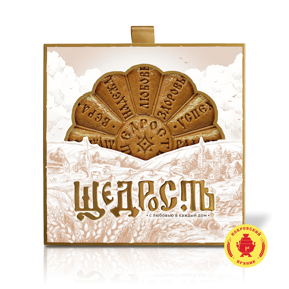  Пряник 700г "Щедрость" (в подарочной упаковке)  в Долгопрудном