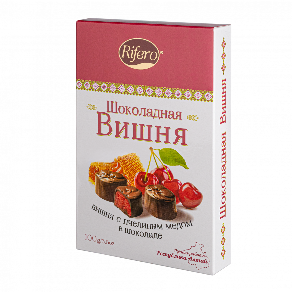  Риф и ко Конфеты "Шоколадная ВИШНЯ" 100г  в Долгопрудном